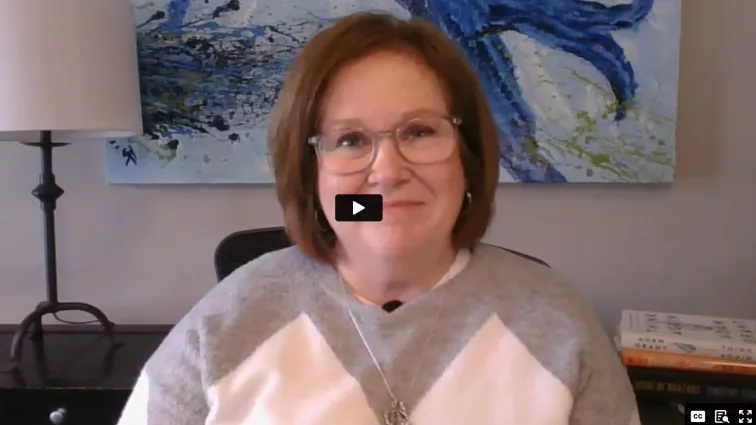 Still of video of Alecia Malec